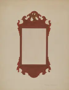 Mirror, c. 1936. Creator: Arthur Johnson