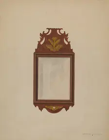 Mirror, c. 1936. Creator: Arthur Johnson