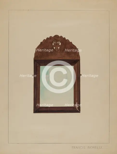 Mirror, c. 1936. Creator: Francis Borelli.
