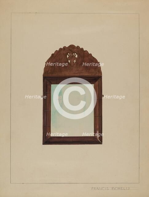 Mirror, c. 1936. Creator: Francis Borelli.