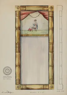 Mirror, c. 1936. Creator: Kurt Melzer