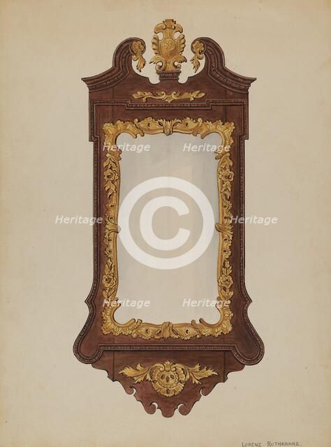 Mirror, c. 1936. Creator: Lorenz Rothkrantz.