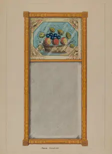 Mirror, c. 1937. Creator: Marie Famularo