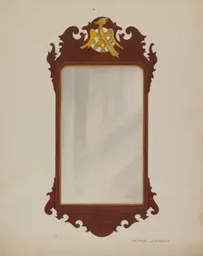 Mirror, c. 1937. Creator: Arthur Johnson