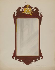 Mirror, c. 1937. Creator: Arthur Johnson