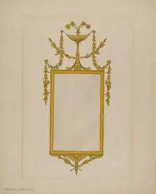 Mirror, c. 1937. Creator: Arthur Johnson
