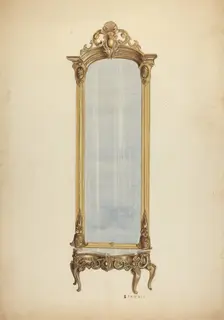 Mirror, c. 1937. Creator: Robert Stewart
