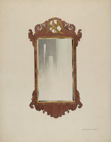 Mirror, c. 1937. Creator: Wellington Blewett
