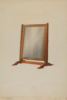 Mirror, c. 1938. Creator: Frank Wenger