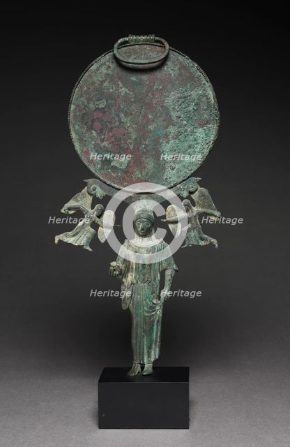 Mirror, c. 470-460 BC. Creator: Unknown.