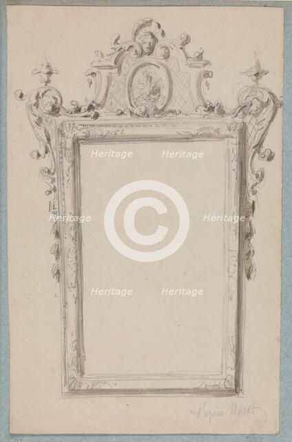 Mirror, c.1864-c.1894. Creator: Henri Cameré.