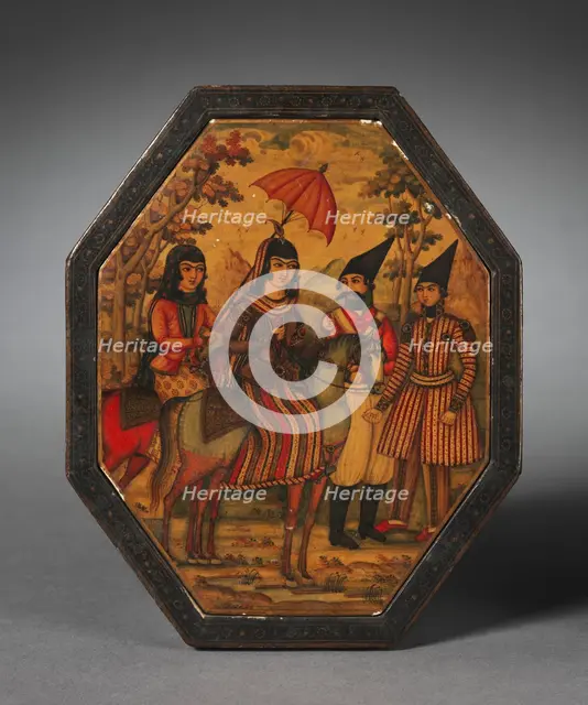 Mirror Case, 1800s. Creator: Unknown.