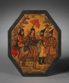 Mirror Case, 1800s. Creator: Unknown