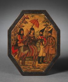 Mirror Case, 1800s. Creator: Unknown