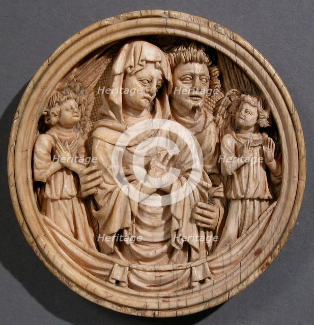 Mirror Case, French (?), 14th-15th century style - modern. Creator: Unknown.