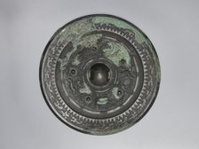 Mirror (chien), Han dynasty, 206 BCE-220 CE. Creator: Unknown