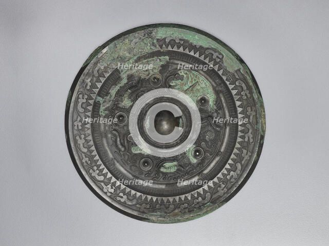 Mirror (chien), Han dynasty, 206 BCE-220 CE. Creator: Unknown.