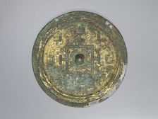 Mirror (chien), Han dynasty, 206 BCE-220 CE. Creator: Unknown