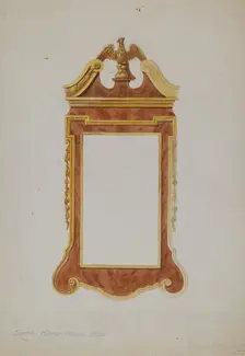 Mirror Frame, 1935/1942. Creator: David S De Vault