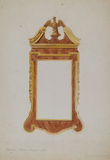 Mirror Frame, 1935/1942. Creator: David S De Vault