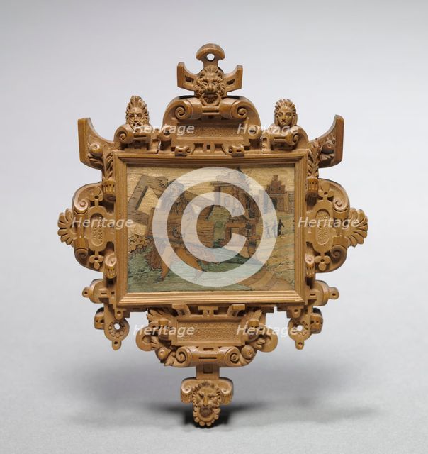 Mirror Frame, mid 1500s. Creator: Unknown.
