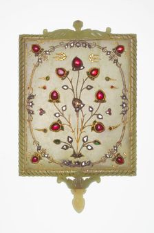 Mirror Frame with Tree of Life Motif, 17th/18th century. Creator: Unknown