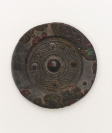 Mirror, Han dynasty, 206 BCE-220 CE. Creator: Unknown