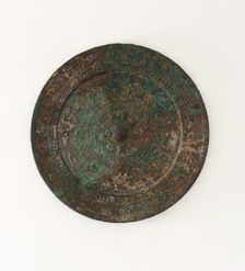 Mirror, Han dynasty, 206 BCE-220 CE. Creator: Unknown