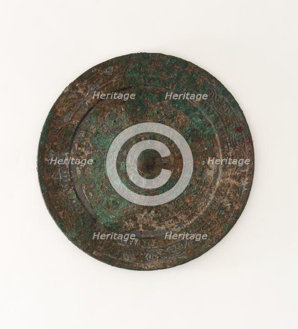 Mirror, Han dynasty, 206 BCE-220 CE. Creator: Unknown.