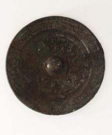 Mirror, Han dynasty, 206 BCE-220 CE. Creator: Unknown