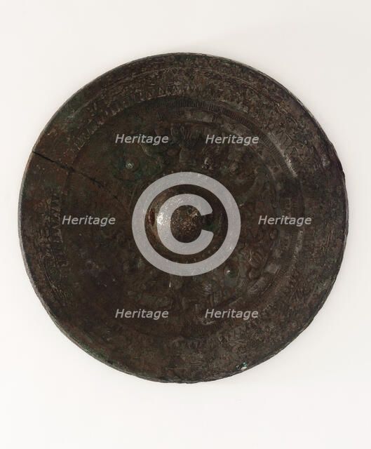 Mirror, Han dynasty, 206 BCE-220 CE. Creator: Unknown.