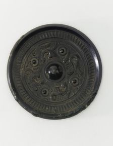 Mirror, Han dynasty, 206 BCE-220 CE. Creator: Unknown