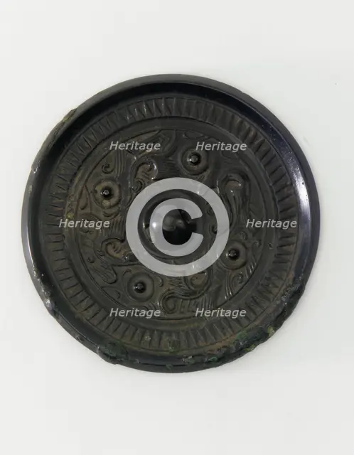Mirror, Han dynasty, 206 BCE-220 CE. Creator: Unknown.