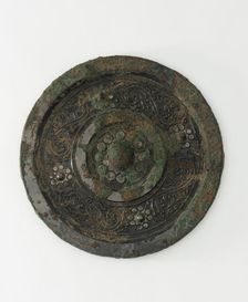 Mirror, Han dynasty, 206 BCE-220 CE. Creator: Unknown