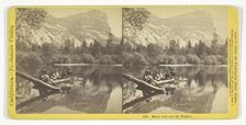 Mirror Lake and Mt. Watkins, 1870. Creator: John P. Soule