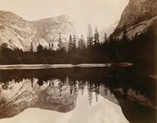 Mirror Lake, Valley of the Yosemite, 1872. Creator: Eadweard J Muybridge