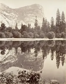 Mirror Lake, Yosemite, ca. 1872, printed ca. 1876. Creator: Attributed to Carleton E. Watkins