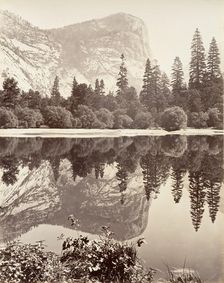Mirror Lake, Yosemite, ca. 1872, printed ca. 1876. Creator: Attributed to Carleton E. Watkins