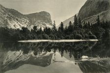 Mirror Lake, Yosemite Valley 1872. Creator: Samuel Valentine Hunt