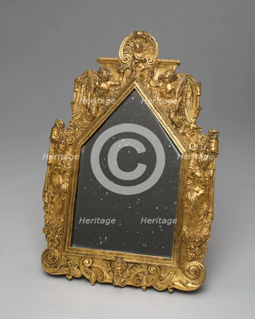 Mirror, Paris, c. 1560-c. 1570. Creator: Unknown.