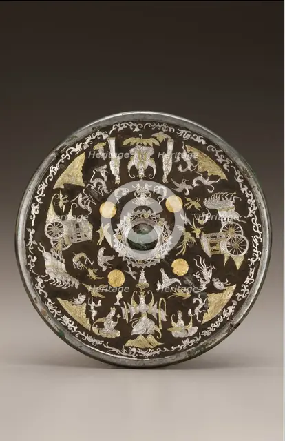 Mirror, Period of Division, 220-589. Creator: Unknown.