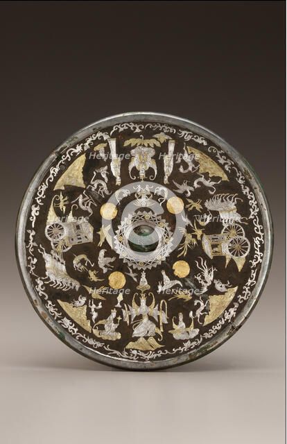 Mirror, Period of Division, 220-589. Creator: Unknown.