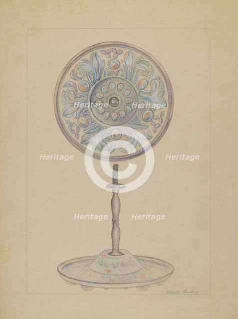 Mirror Support, c. 1936. Creator: Gertrude Lemberg.