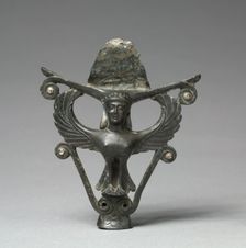 Mirror Support: Siren, c. 475 BC. Creator: Unknown