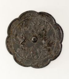 Mirror, Tang dynasty, 618-907. Creator: Unknown