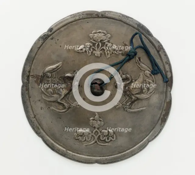 Mirror, Tang dynasty, 8th century. Creator: Unknown.