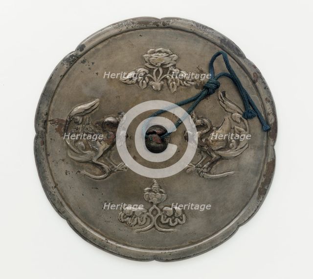 Mirror, Tang dynasty, 8th century. Creator: Unknown.