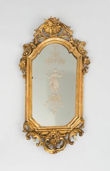 Mirror, Venice, Mid 18th century. Creator: Thomas Williamson