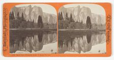Mirror View of Cathedral Rocks. Yo Semite Val, Cal., 1863/1903. Creator: Charles Bierstadt