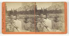 Mirror View of El Capitan, Yosemite Valley, Mariposa County, Cal., 1861/76. Creator: Carleton Emmons Watkins